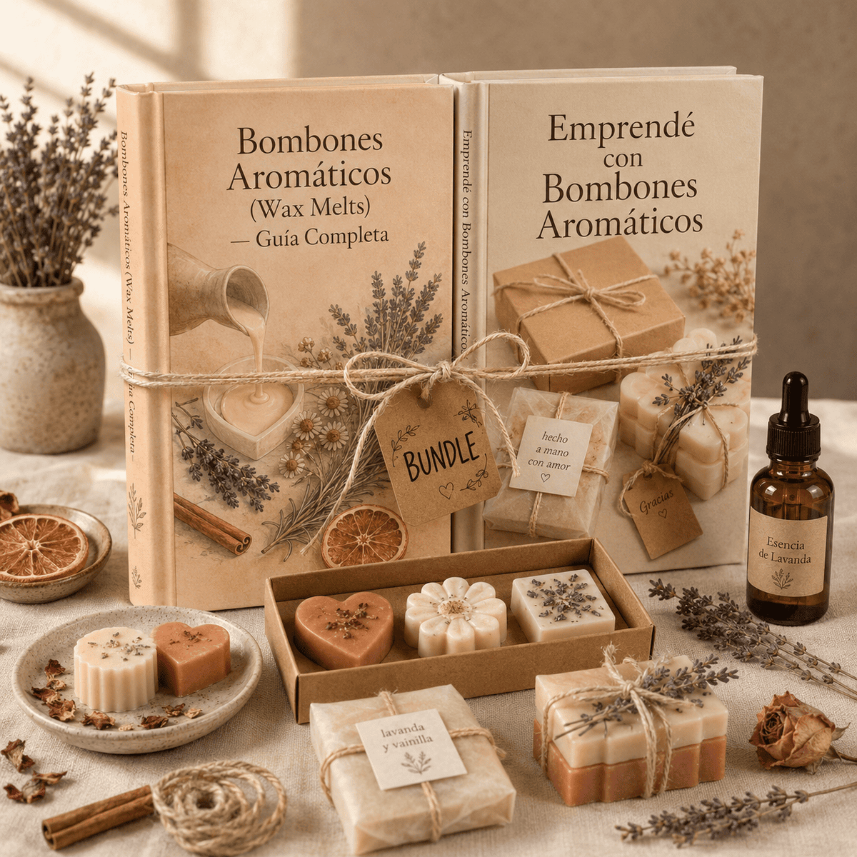 Bombones Aromáticos o Wax Melts